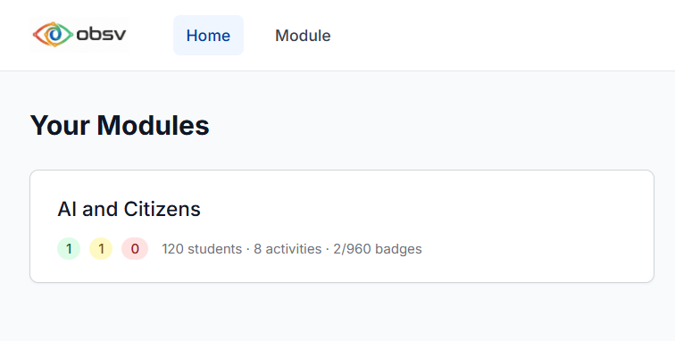 Obsv Dashboard Overview